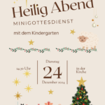 Mini-Gottesdienst mit dem Kindergarten