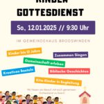 Kindergottesdienst - 1. Sonntag nach Epiphanias