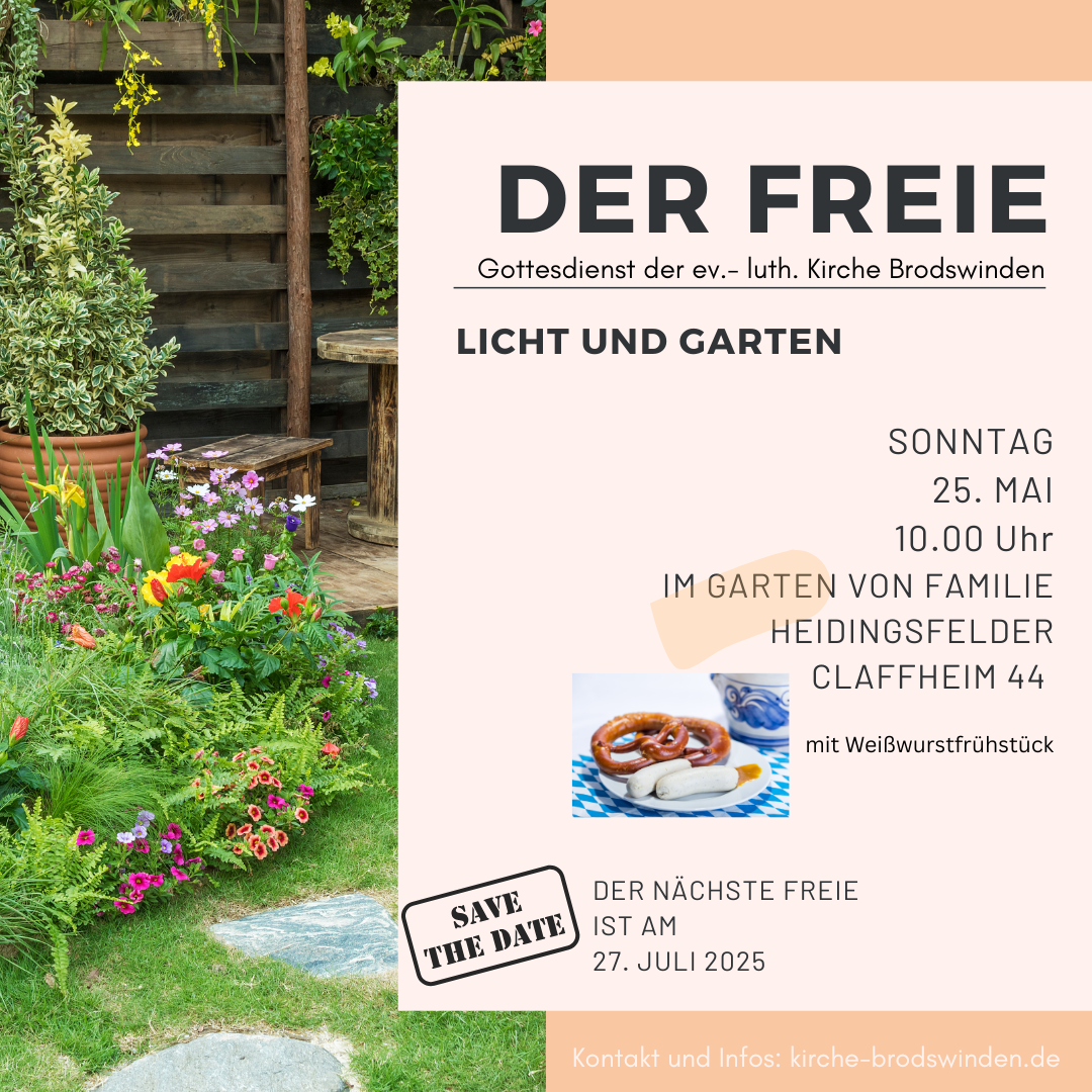 Freier Gottesdienst - Rogate