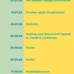 Eltern-Kind-Gruppe - Strohhalme basteln