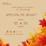 Familiengottesdienst zum Erntedankfest